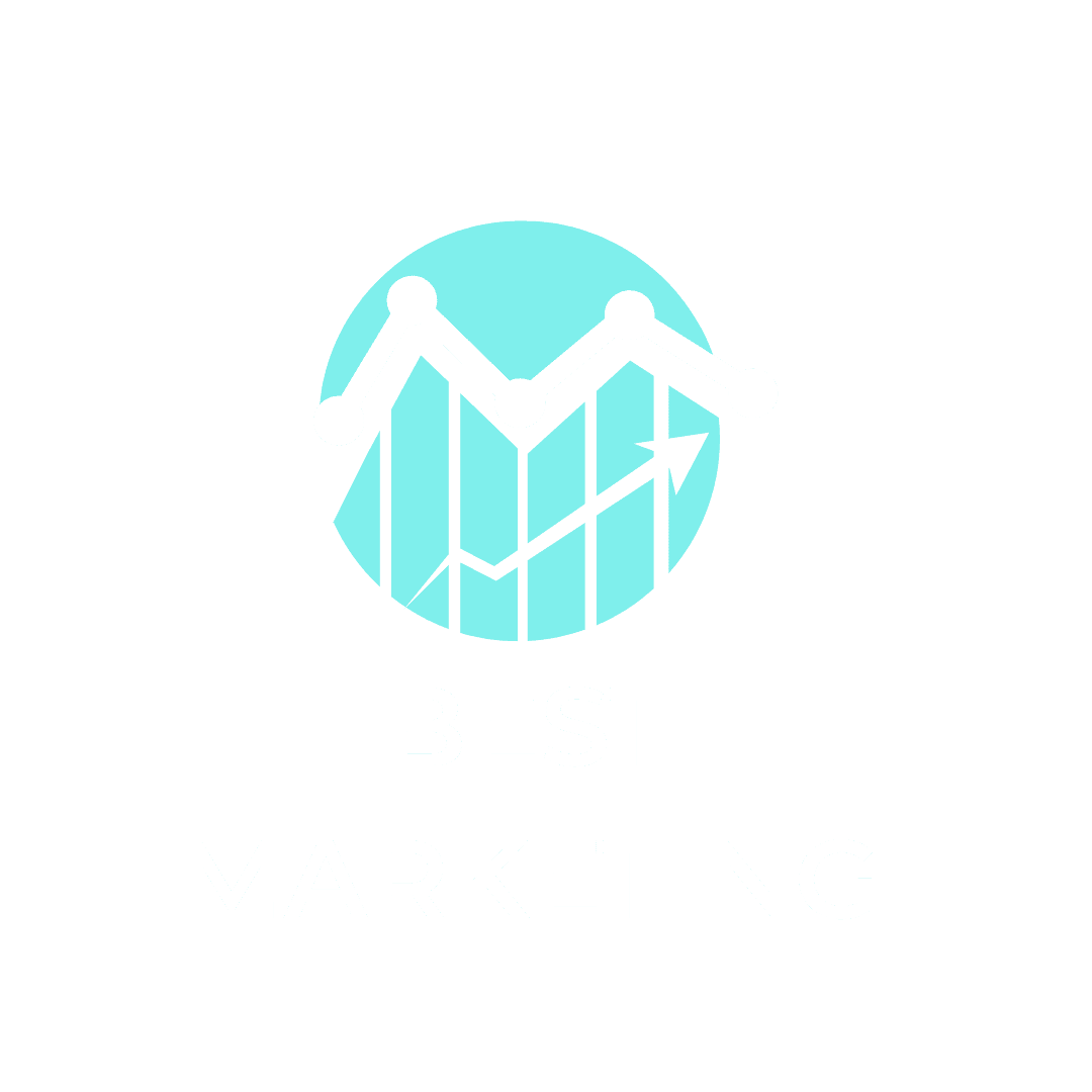 BEST marketing (logo transparente blanco