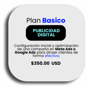 Publicidad Digital - Plan Básico