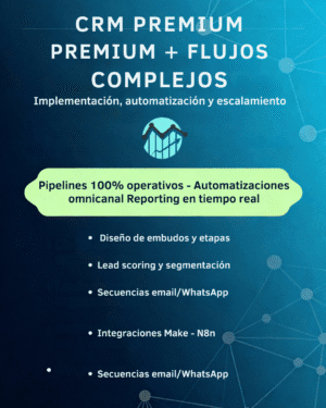 Plan de CRM Premium + Flujos Complejos