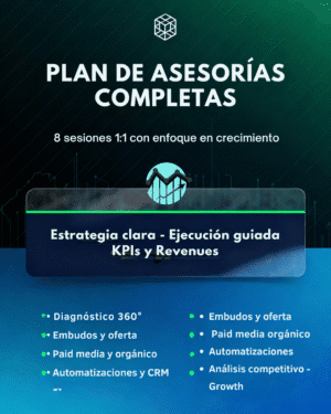 Asesorías Completas (8 sesiones)